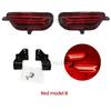 2Pcs For Mazda CX-5 CX5 2017 2018 2019 2020 2021 LED Rear Reflector Taillight Fog Lamp Rear Bumper Light Brake Light Turn Signal