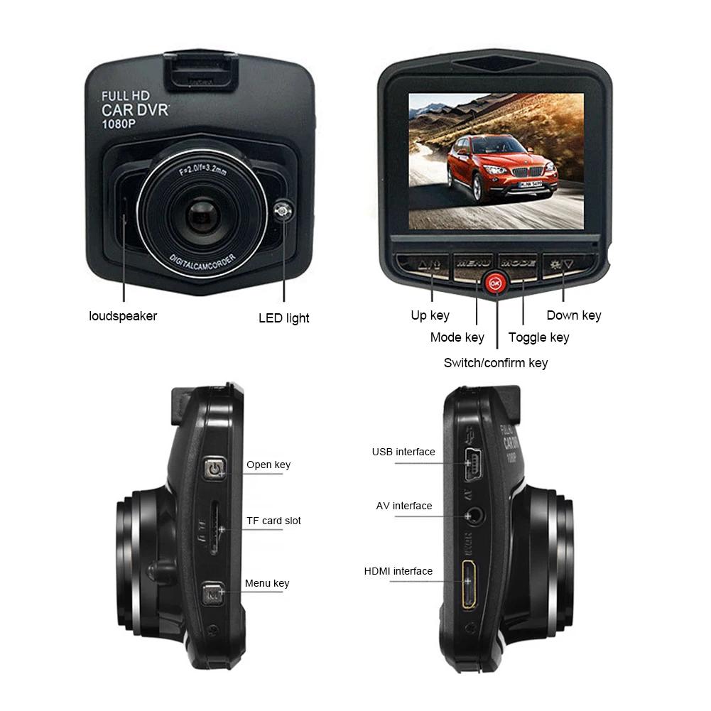 Universal Car Camera HD 1080P Dashcam DVR Recorder Dash Cam Car DVR Auto Rear View Camera Vehical Car Cam Of Mirror Recorder