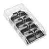 8 stk/lott barberblad for 3 maskinbarbering Barberblad for menn Ansiktspleie