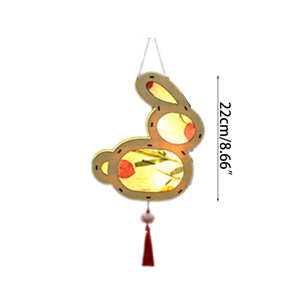 DIY Chinese Lanterns Paper Lamp Lanterns Decoration Flower Glowing Lanterns Festival Party Decoration Lamp