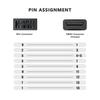 Easy Installation OBD2 Diagnostic Cable 9 Pin Interfaces for Fast and Accurate Vehicle Maintenance Fault Code Clearing