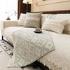 British Style Sofa Cushion, Universal In All Seasons  New Non-Slip Leather Sofa Cover, Light Luxury High-End Cushion