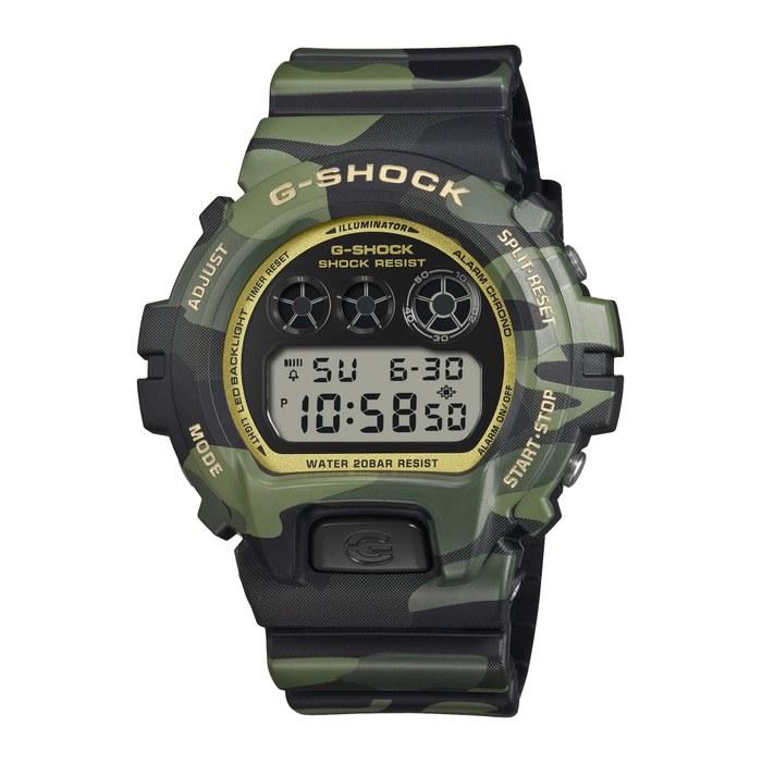 [Casio] G-Shock DW-6900CMG-3JF Men s Watch, Khaki Camouflage