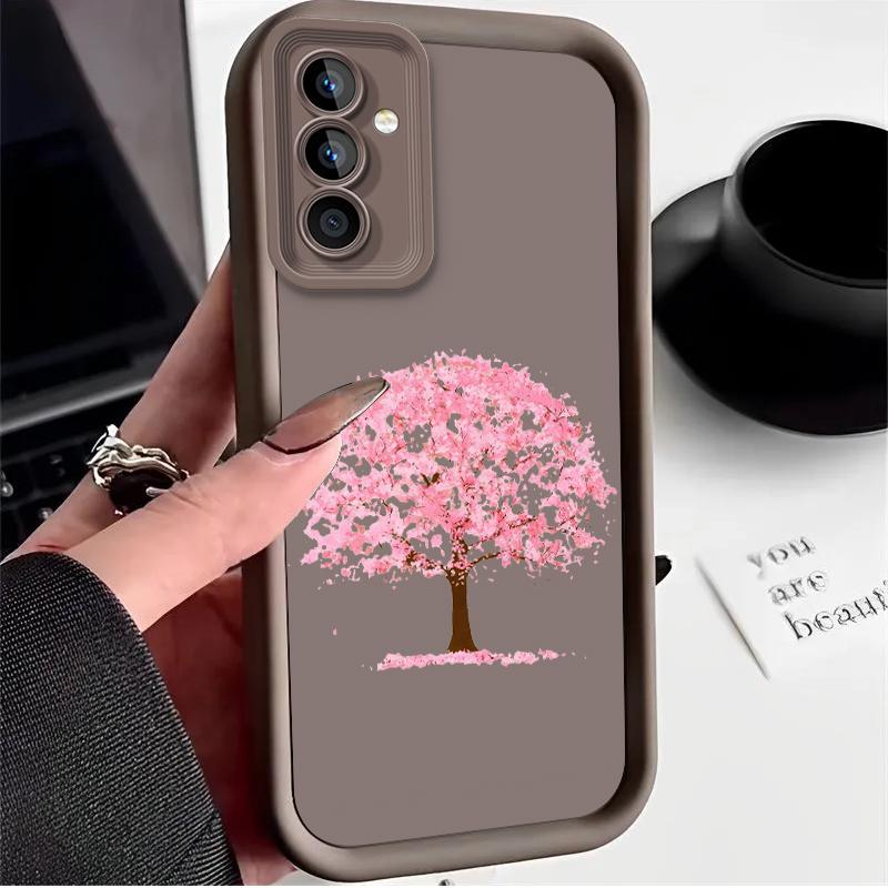 Cherry Blossoms Case for Samsung Galaxy A53 A50 A50S A36 5G A35 A34 A33 A32 A30 A26 A24 A23 A22 A20 A16 A15 A14 A13 A12 4G Cover