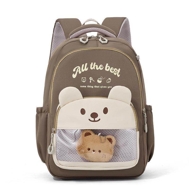 Schoolbag New Fashion Large Capacity Student Backpack High Value School Bag Travel Female Junior High School Student Lightweight Versatile Backpack
