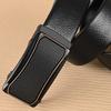 Pvc Men'S Belt Automatic Buckle Advanced Sense Casual Business Can Cut Automatic Buckle Men'S Belt Belt