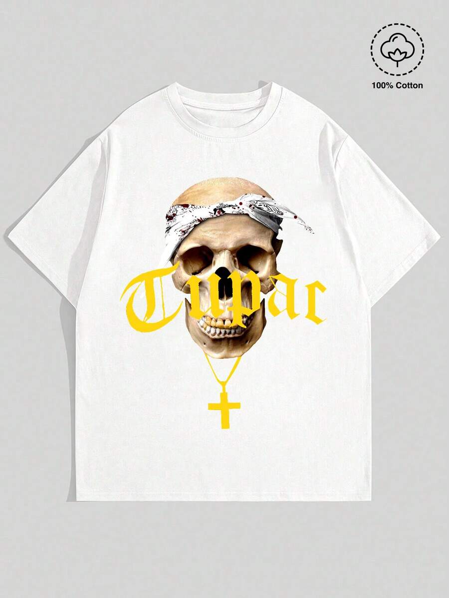 

Hip-Hop Rapper T-Shirt, Featuring A Music Artist s Portrait Unisex T-Shirt M