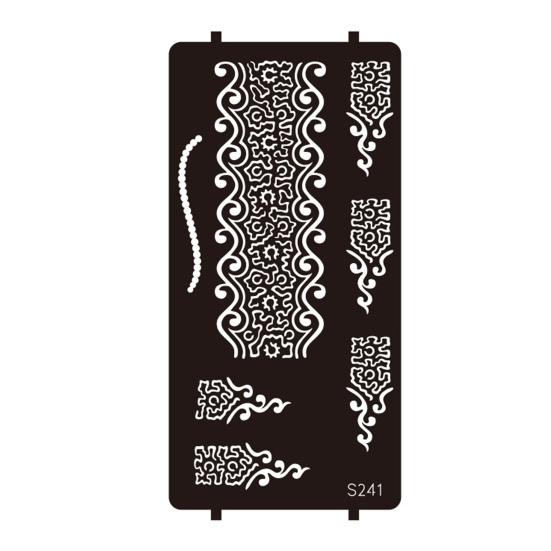 Yousheng Reusable Indian Henna Tattoo Stencils, Mehndi Hand Painting Templates, DIY Flower Pattern for Body Art, Festival Makeup