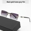 Trendy Frameless European & American UV Protection Sunglasses for Men and Women