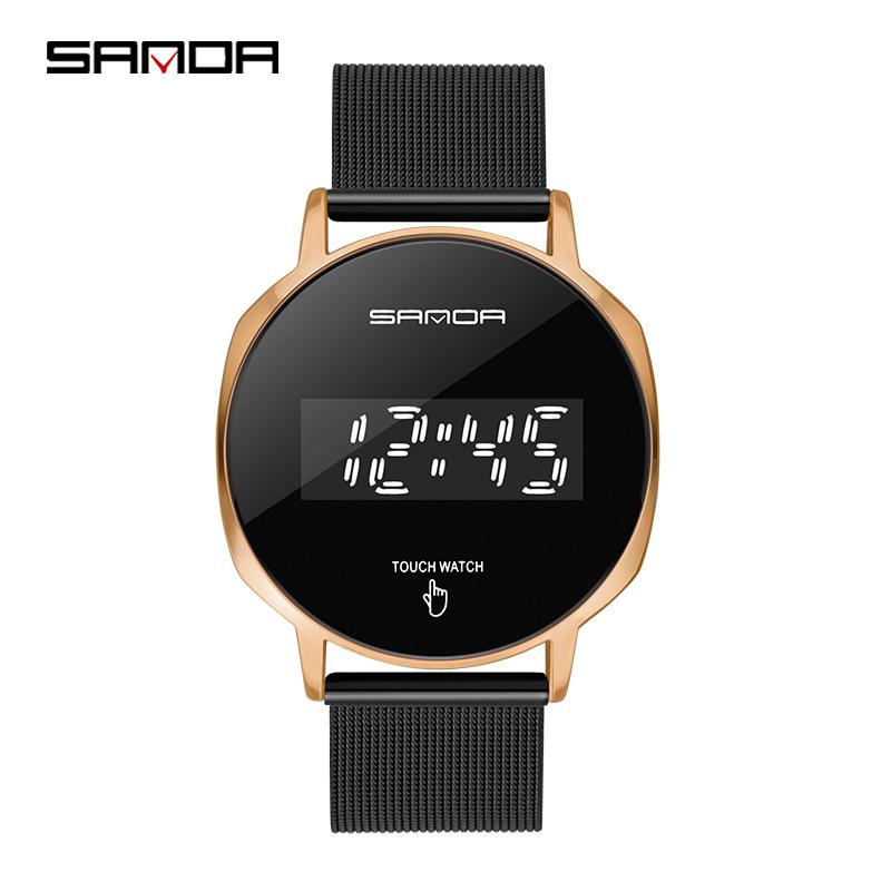 Sanda Waterproof Minimalist Luminous Electronic Watch for Men & Women