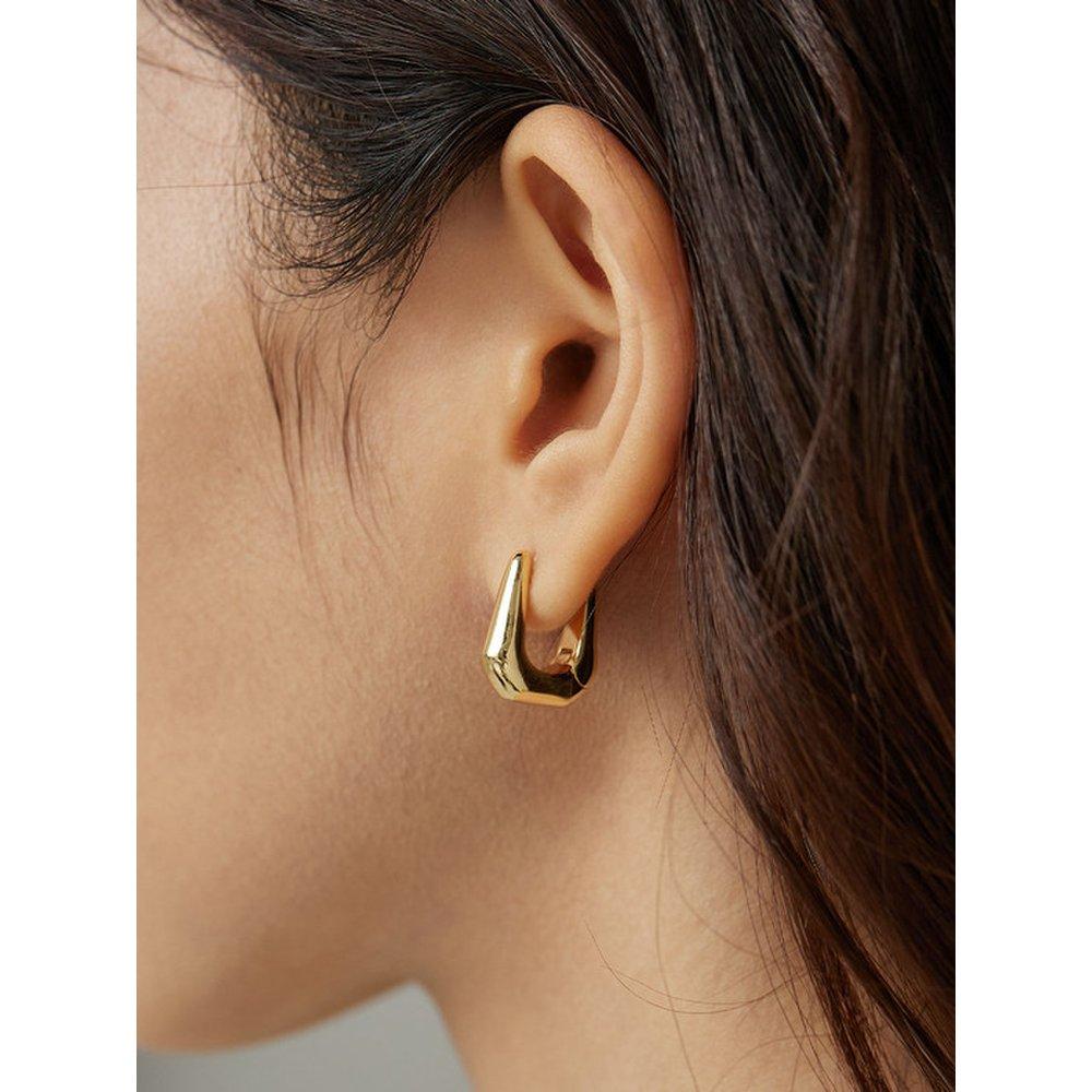 [BYER] (Y) Shopper Bag One-Touch Earrings Bh7E53720Ybxxx