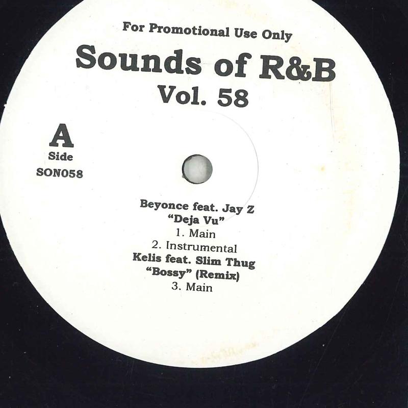

12inch Record VARIOUS Sounds Of Rb Vol. 58 SONO58 NOT ON LABEL US Rap HipHopRB Used