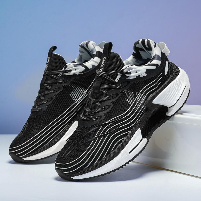 Foreign Trade Size Jade 3 Running Shoes Men's Shock Absorption Children's Students Carbon Plate Mesh Sports Shoes Women's Marathon Shoes 2