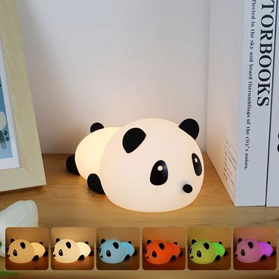 Panda LED Patting Light With 3 Levels Of Dimming, Reading Night Light, Room Decor
