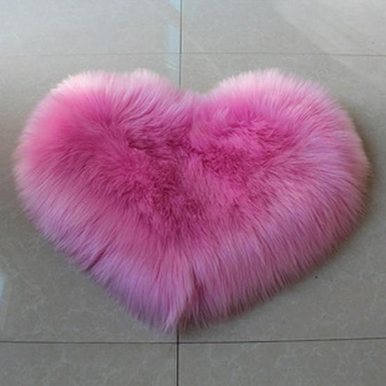 Australian Faux Wool Sofa Cushion - European Style Sheepskin-Shaped Plush Carpet for Living Room, Bedroom, and Bay Window.