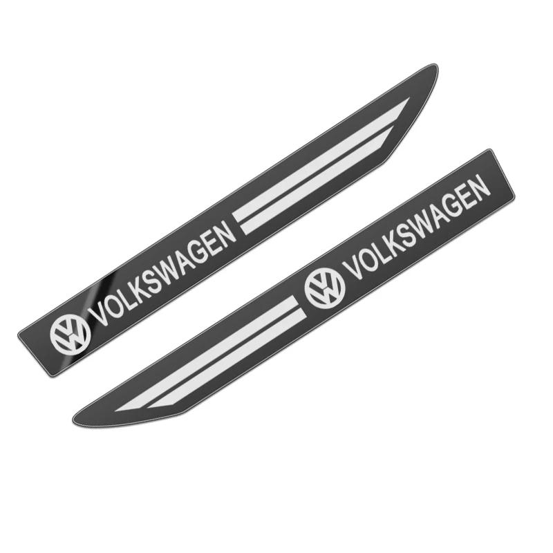 

Hot New 2PCS Stainless Steel Side Wing Badge Emblem Fender for Volkswagen GOLF 5 Tiguan Polo Golf 6 Golf 7 Jetta Accessories чёрный