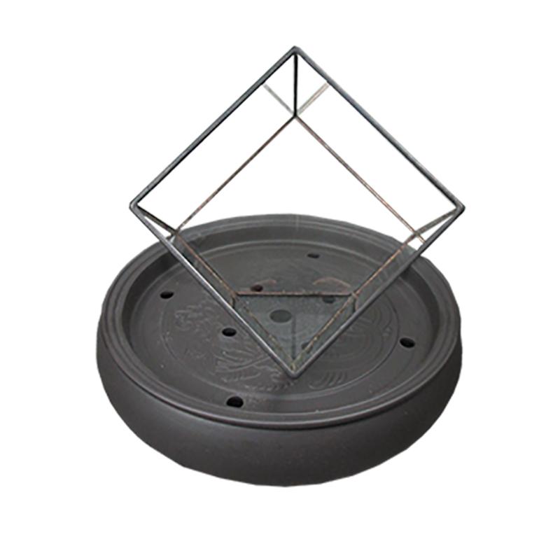 Hotel Specialty Plate Smoke Dry Ice Tableware Creative Utensils Artistic Conception Dish Plate Special-shaped Cooking Plate