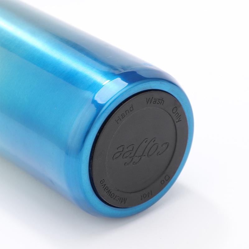 Personalized Gradient 304 Stainless Steel Insulated Coffee Cup