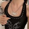 Angel Wings Neck Chain Y2K Style Necklace Creative Pendant Necklace  Charm Accessories
