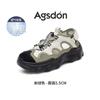 Augusteng sports sandals women's 2025 new summer hollow mesh elastic band outdoor river climbing sandals