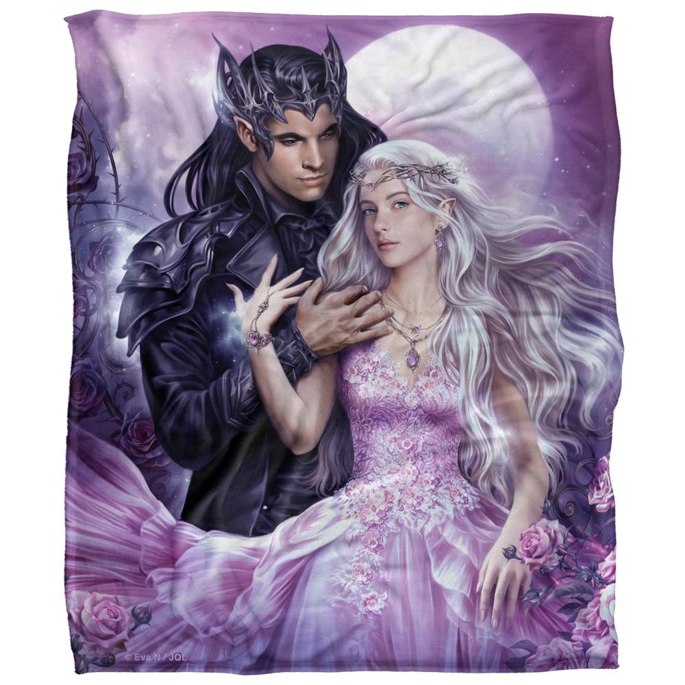 JQ Licensing The Enchanted Ones Elves Silky Supersoft Blanket