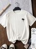 Mens 100 Cotton Crew Neck Tshirt Casual Style Short Sleeves Regular Fit for Allseason Comfort