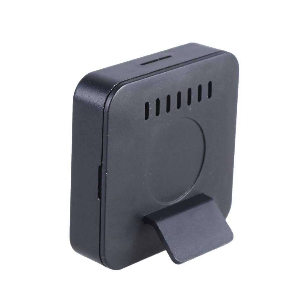 Digital Hygrometer Indoor Thermometers Fashion Multifunctional Temperature Humidity Monitors with Clock for Home Car Use