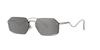 Emporio Armani Sunglasses 30456G Matte 58mm Women's EA2136, Silver,