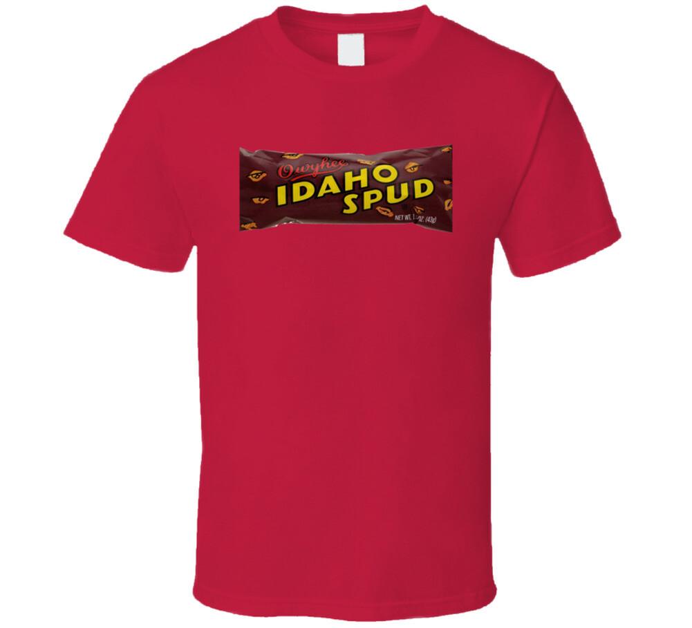 Idaho Spud Chocolate Candy Bar Gift Cool T Shirt Mens Womens Tees Top 2XL