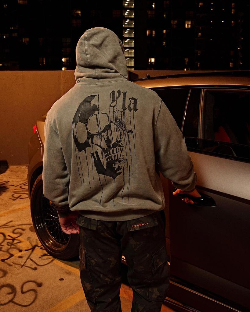 YOUNGLA Herr Trendig Huvtröja - Utomhus Löpning Casual Sportjacka