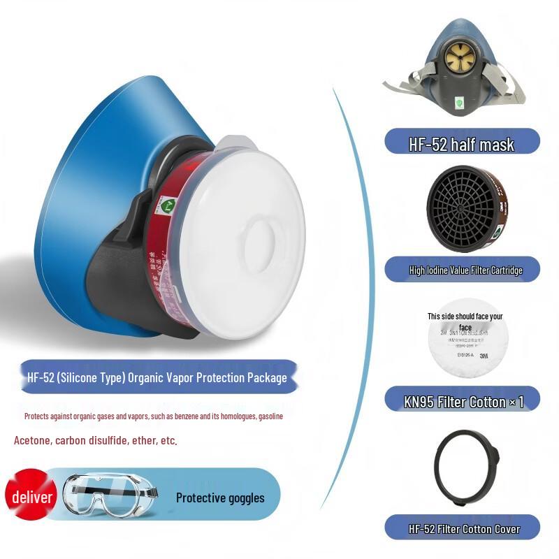 DAXTE HF-52 Respirator Mask Kit