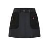 Fila Explore Fashion Classic Minimalist Retro Sports Outdoor Versatile Comfortable Cool Woven Casual Skirt Women Skirts Deep-Black A11W627305FBK