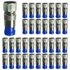 A03F-200PCS All-Copper Waterproof 75-5 RG6 Extruded F-Head British TV Cable 24 Shielded Universal Connector A