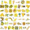 50-Pack Yellow Duck Pineapple Stickers for Suitcase & Notebook DIY Creative Graffiti Decals