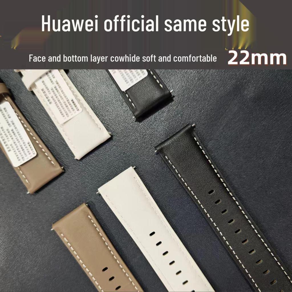 Řemínek z pravé kůže pro Huawei WATCH3/4 (22MM), Oficiální styl.