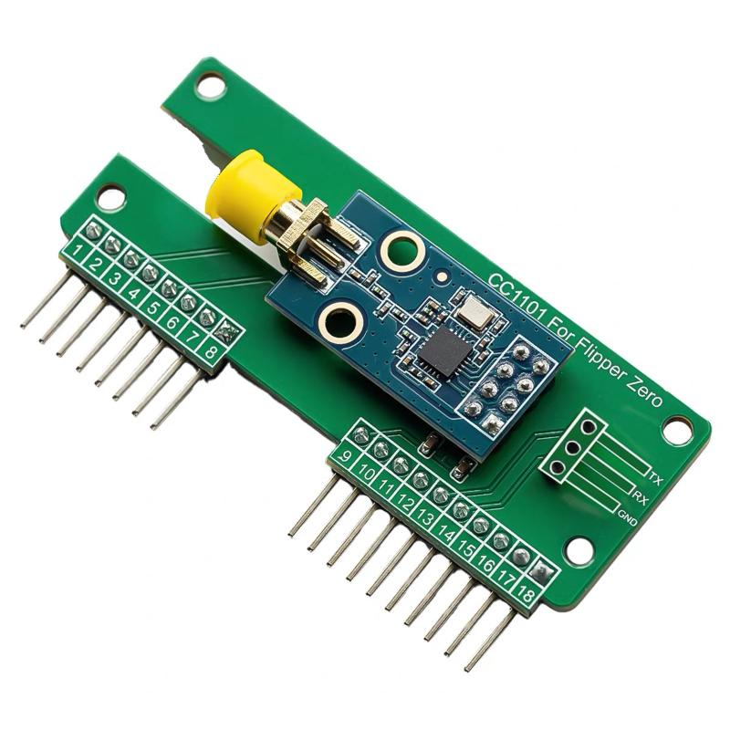 Cc1101 Subghz 433Mhz Development Board Gpio Cc1101 Mouse Module For Flipper Zero Modification