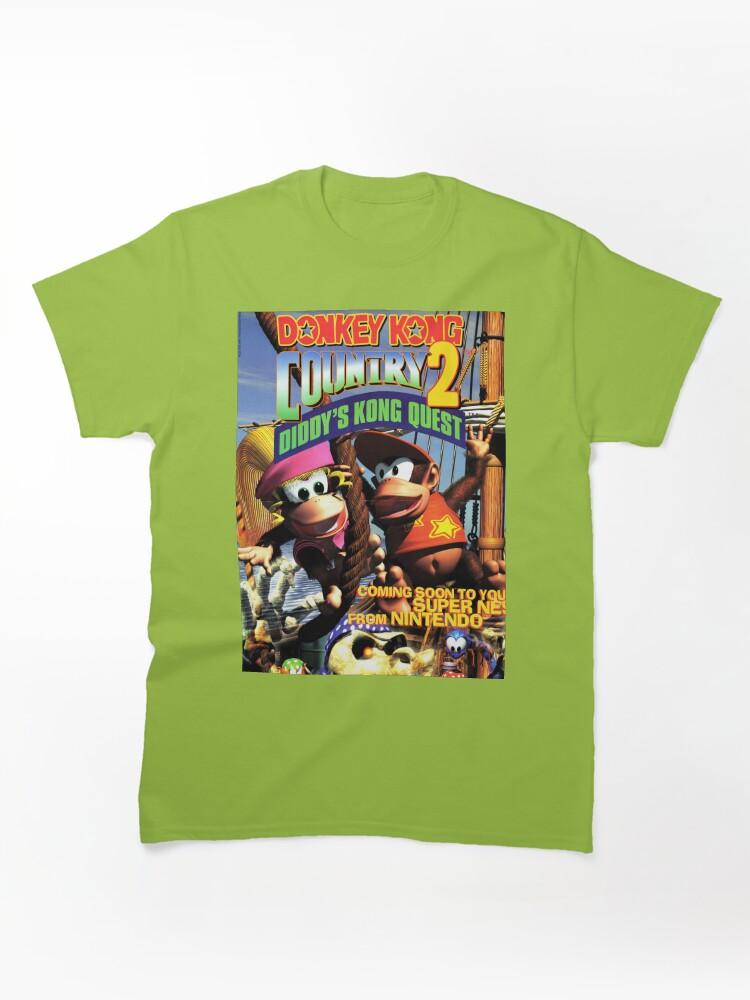 Donkey Kong Donkey Kong Country 2 game poster Classic T-Shirt