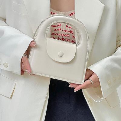 Fashion Square Bags Women Shoulder Bags New Texture Solid Mini Chain Bags Niche Korean Leisure Versatile Outdoor Crossbody Bags