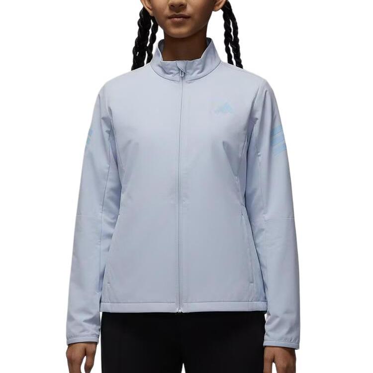 Adidas Jacket Jg Pe Wv Jkt Stand Collar Simple Zipper Long Sleeve Kids Kids jackets KS8093