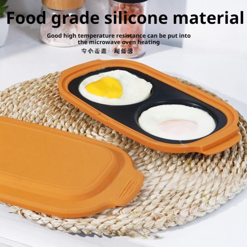 Multifunktionaler Mikrowellen-spezifischer Eierkocher Tragbarer Mikrowellenofen Sofortiger Eierbräter Pochierte Eier Rührei Küchenwerkzeug
