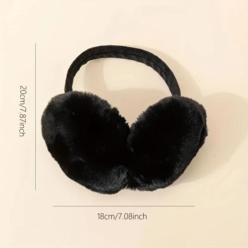 Outdoor warm plush earmuffs/Ideal Christmas gifts/Cycling earmuffs/Anti freezing ear caps/Winter ear protectors/Folding earmuffs