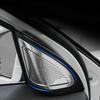 Für Mercedes-Benz A CLA GLA Klasse W176 X156 C117 Autotürlautsprecher aus Stahl, Stereo-Dekorationsabdeckung, Lautsprecherverkleidung