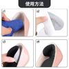 LKCCTK Heel Pads, Prevents Blisters, Anti-Slip, Adjustable Size, Prevents Slip-Ons, Strong Adhesive, Fits Most Shoes, Including Leather Shoes and High