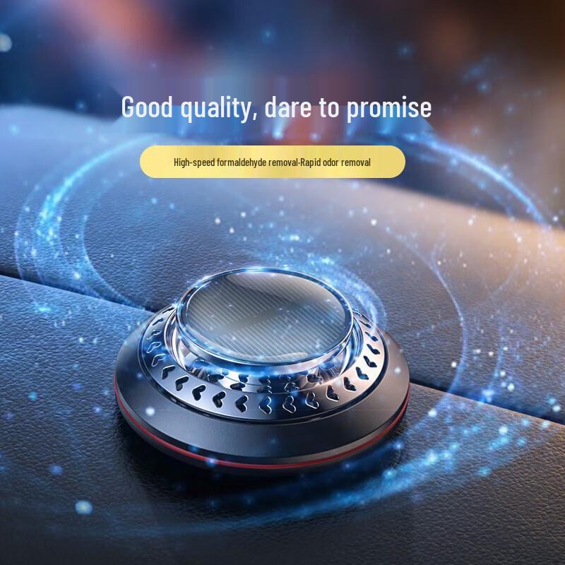 Yidian Solar Rotierender Auto-Lufterfrischer