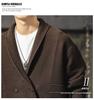 Men's Luxury Double-Breasted Thick Knit Cardigan - Autumn/Winter Loose Warm Sweater Coat