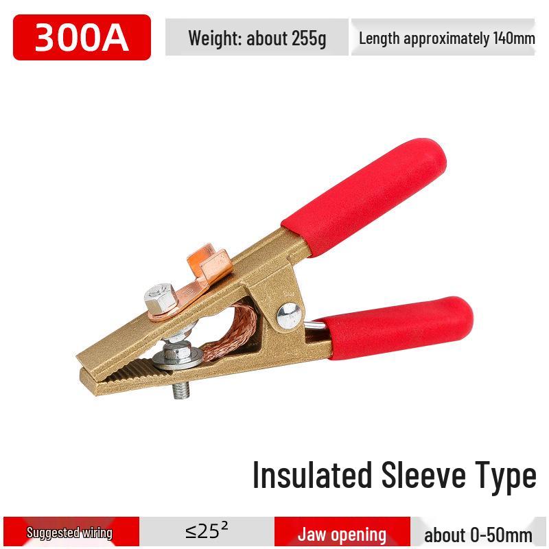 All-Copper A-Shaped Grounding Clamp for Welding Machines