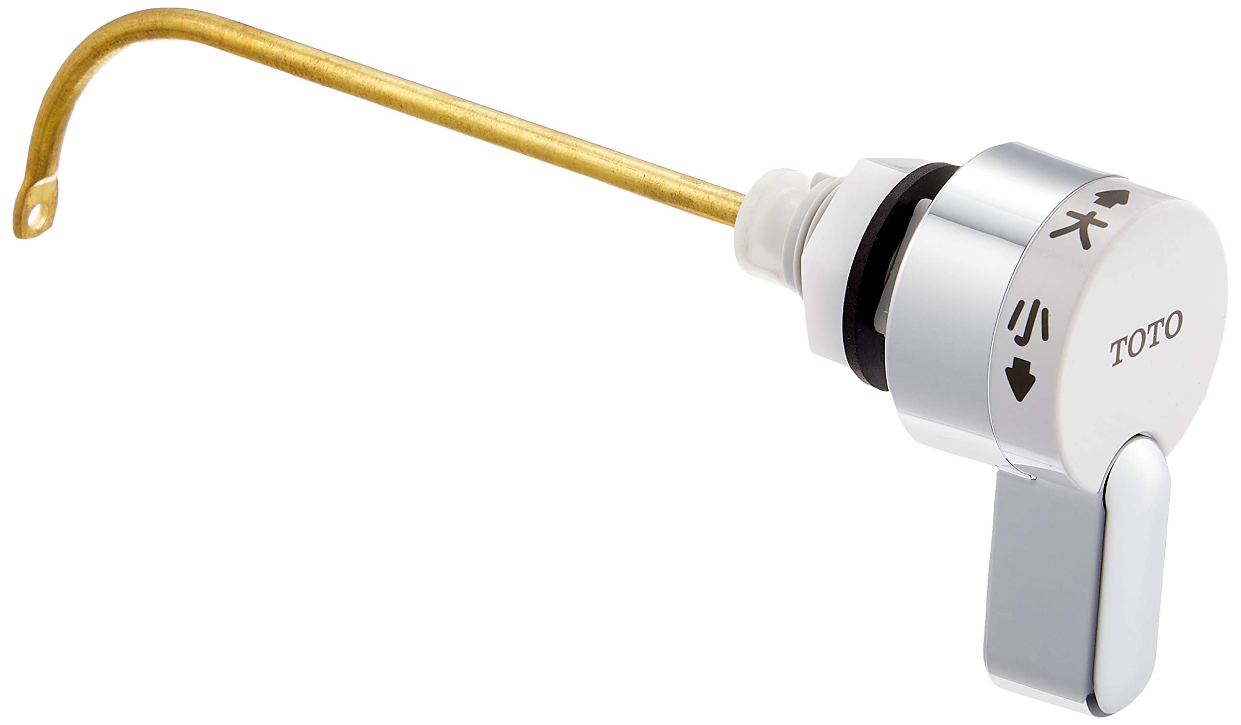 TOTO Close-coupled low-tank lever handle THY425-3R, Lever length: 135mm