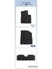 Durable Black Nylon Floor Mats for BYD Han 20-21 Models, Full Coverage