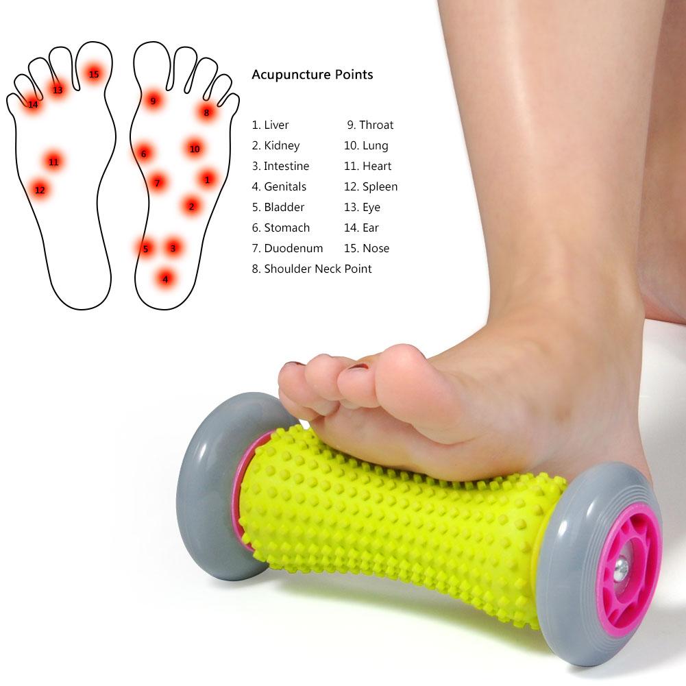 Foot Massager Roller Heel Muscle Rollers Pain Relief Rollers for Plantar Fasciitis
