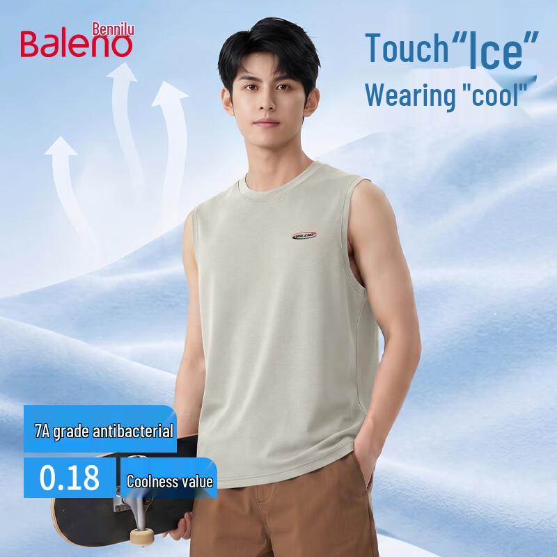 Baleno Men s Summer Loose Fit Sleeveless T-Shirt 3XL